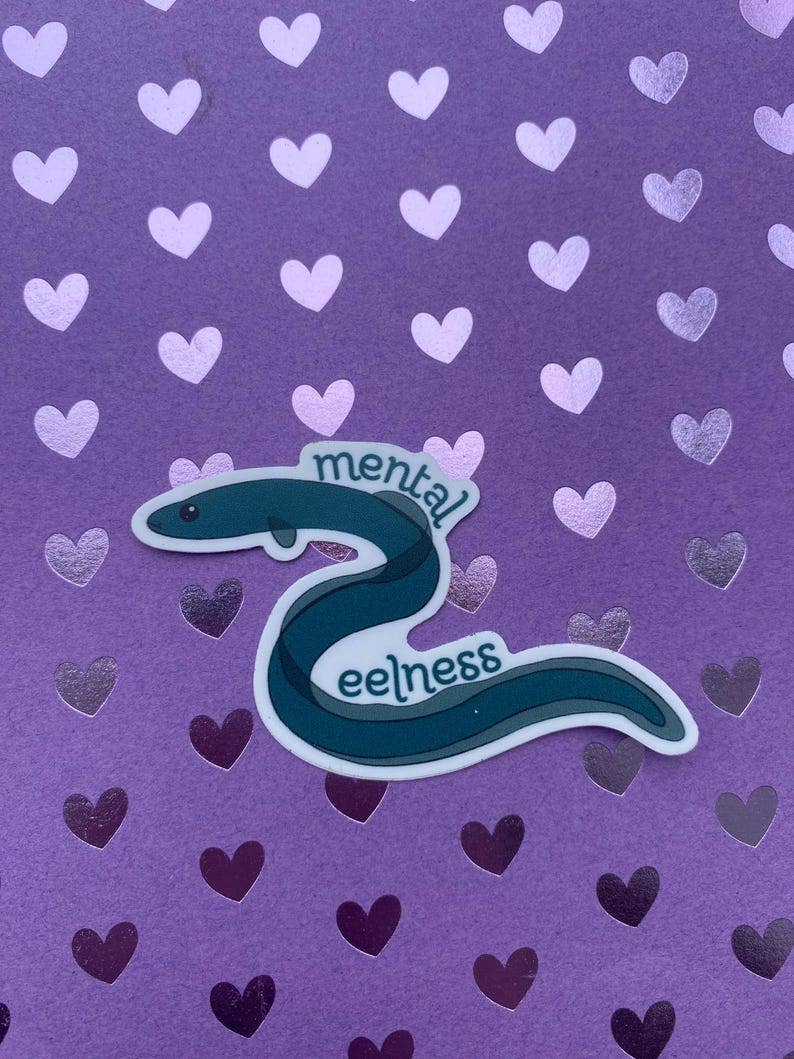 AstroManatee Shop - Wholesale Sticker - Mental Eelness 2.5” Waterproof Sticker // mental health matters sticker1