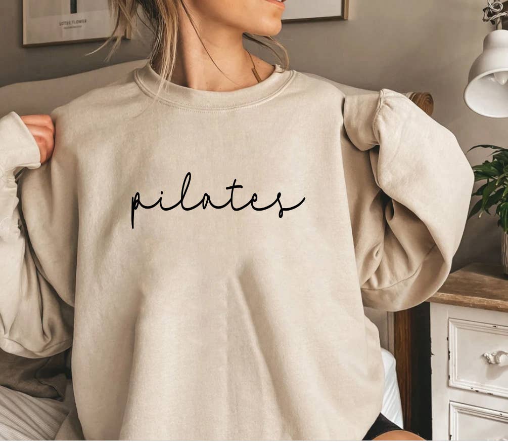 One Nine - Wholesale Sweatshirt - Unisex - Pilates Sweatshirt /Pilates