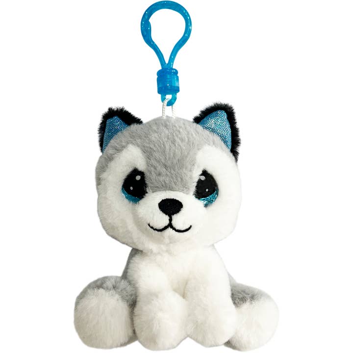 Husky Plush Backpack Clip - Mishka for wholesale by Precious Moments