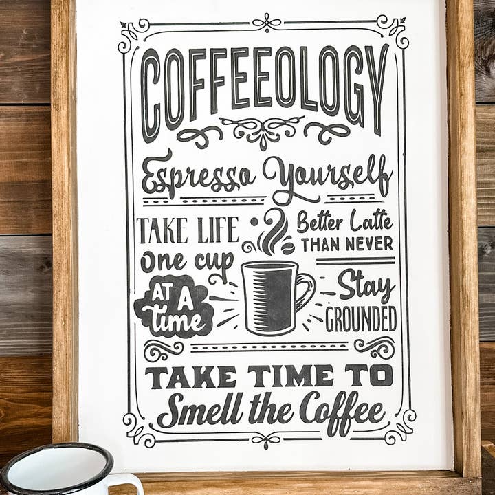 Coffeeology SIGNATURE DESIGN P2277 for wholesale by Paisley Grace Makery