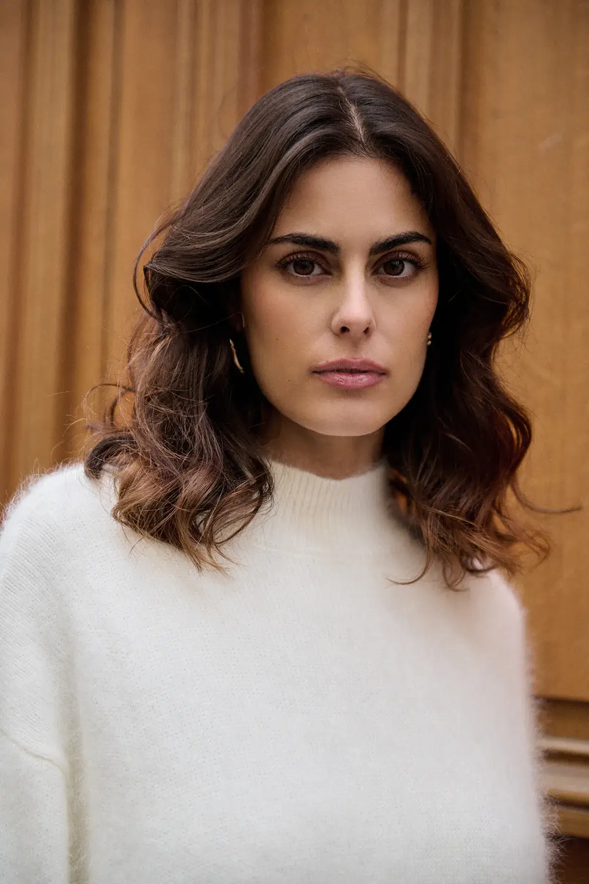 Nathael Paris – wholesale Pullovertröja - Dam – Angorapolo med hög krage2