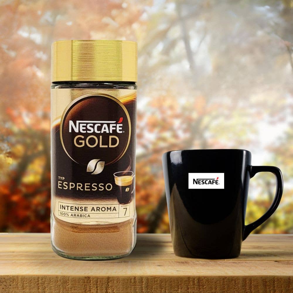 Enjoy Better Coffee & Tea - Wholesale Instant Coffee/Espresso - Nescafe Gold Instant Espresso In Jar 3.5oz/100g1