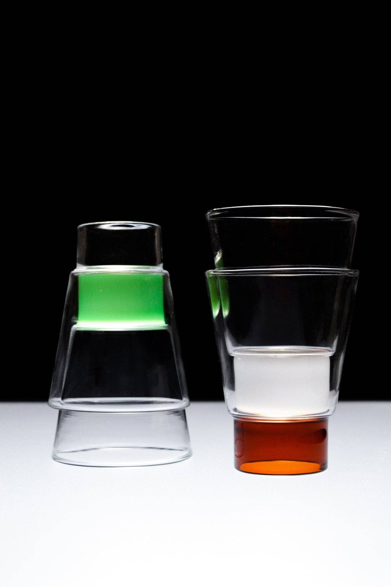 Traga - Wholesale Drinking Glass/Cup - Podio Cup - Clear, Handmade Drinking Glass3