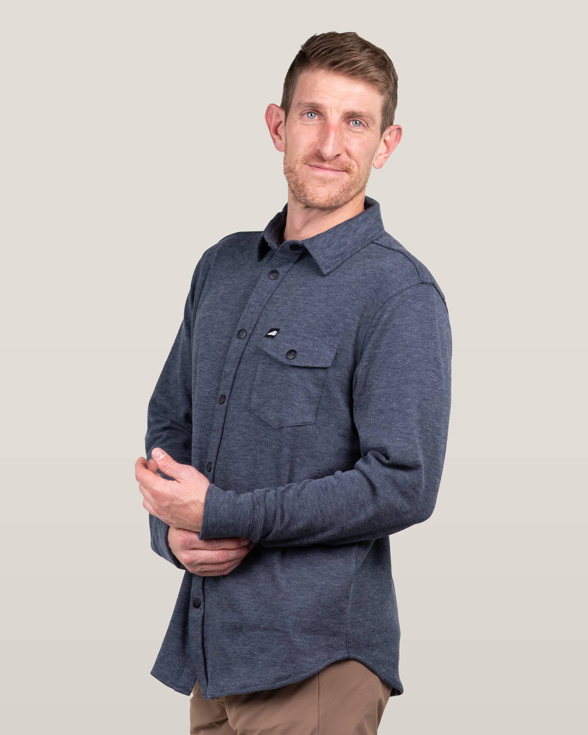 Belong Designs - Wholesale Button Down Shirt - Men's - Men's Sherman Fleece Button Up12