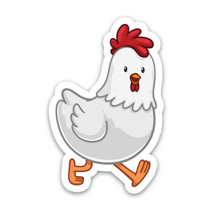 Chicken Sticker | Farm Animals | Gifts For Boys, Girls, Kids for wholesale by Vancity Stickers