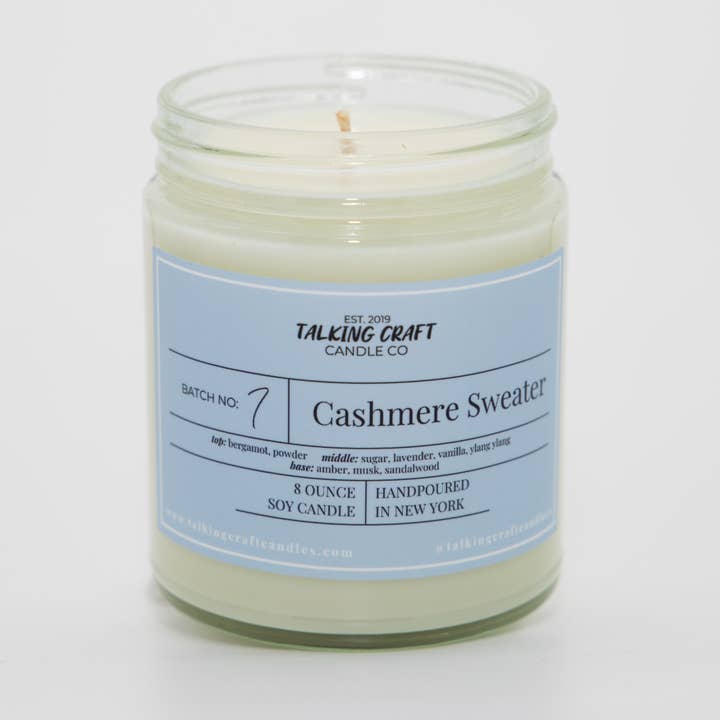 Kasjmier trui voor wholesale door Talking Craft Candle Co
