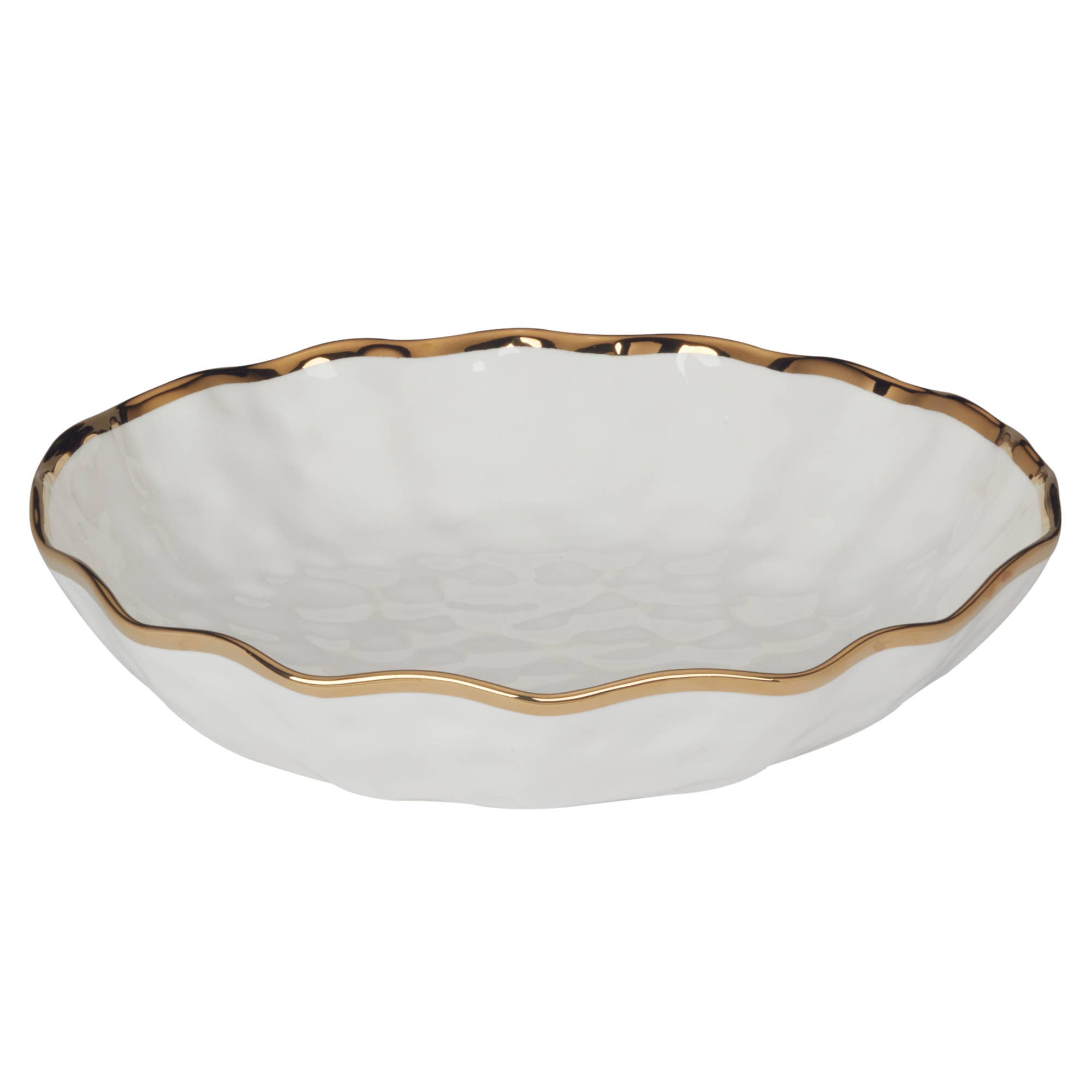 Certified International - Wholesale Serve Bowl - Regency Gold Serving Bowl 13in X 3in3