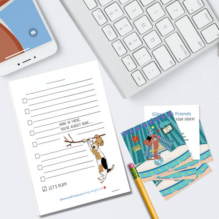 Cute Terrier To Do List -Note Pad for wholesale by Gilmore & Friends