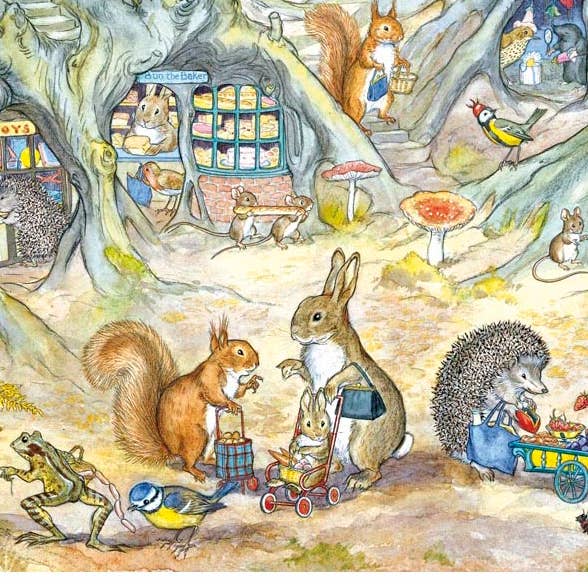 Einkaufen gehen von Molly Brett - Kinderbild für den Großhandel von Ganymed Press