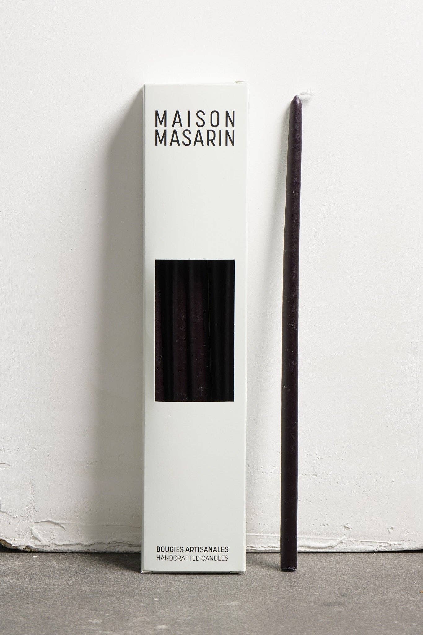 Maison Masarin – Vela/castiçal cónico por atacado – Velas artesanais francesas de florista - pacote com 102