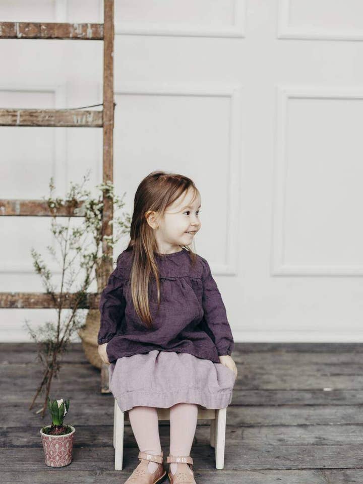 Tunica Louise con Maniche Lunghe (392Z) per la vendita all'ingrosso da parte di La Petite Alice