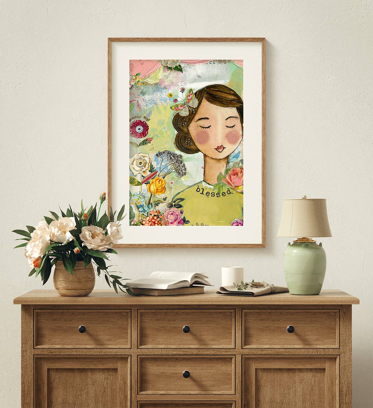 Kelly Rae Roberts - Wholesale Art print - Grateful Soul  - Print2