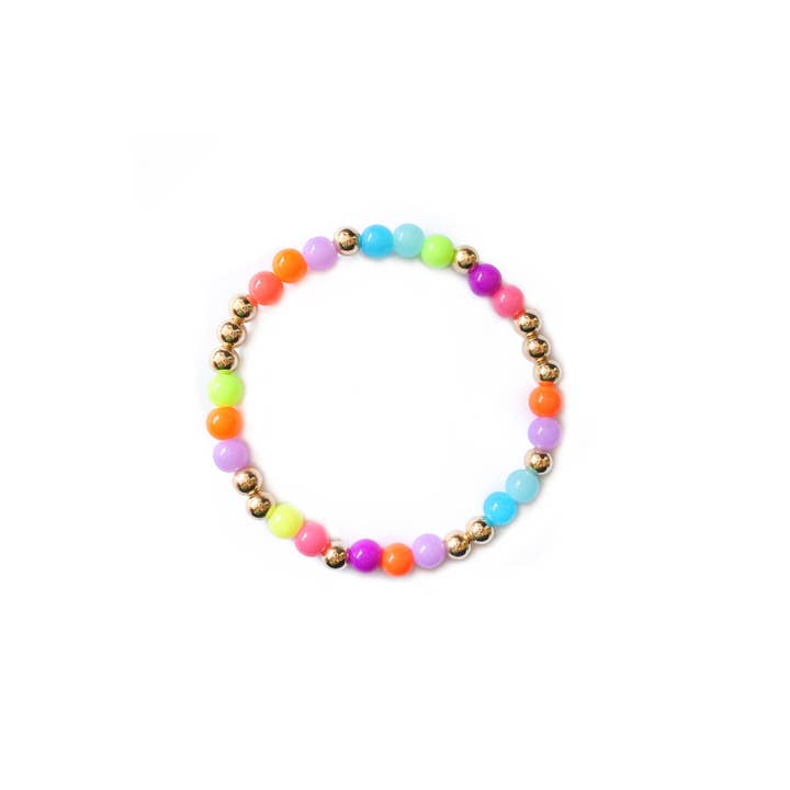 Neon Bead Bracelet for wholesale by Callie Lee ®️