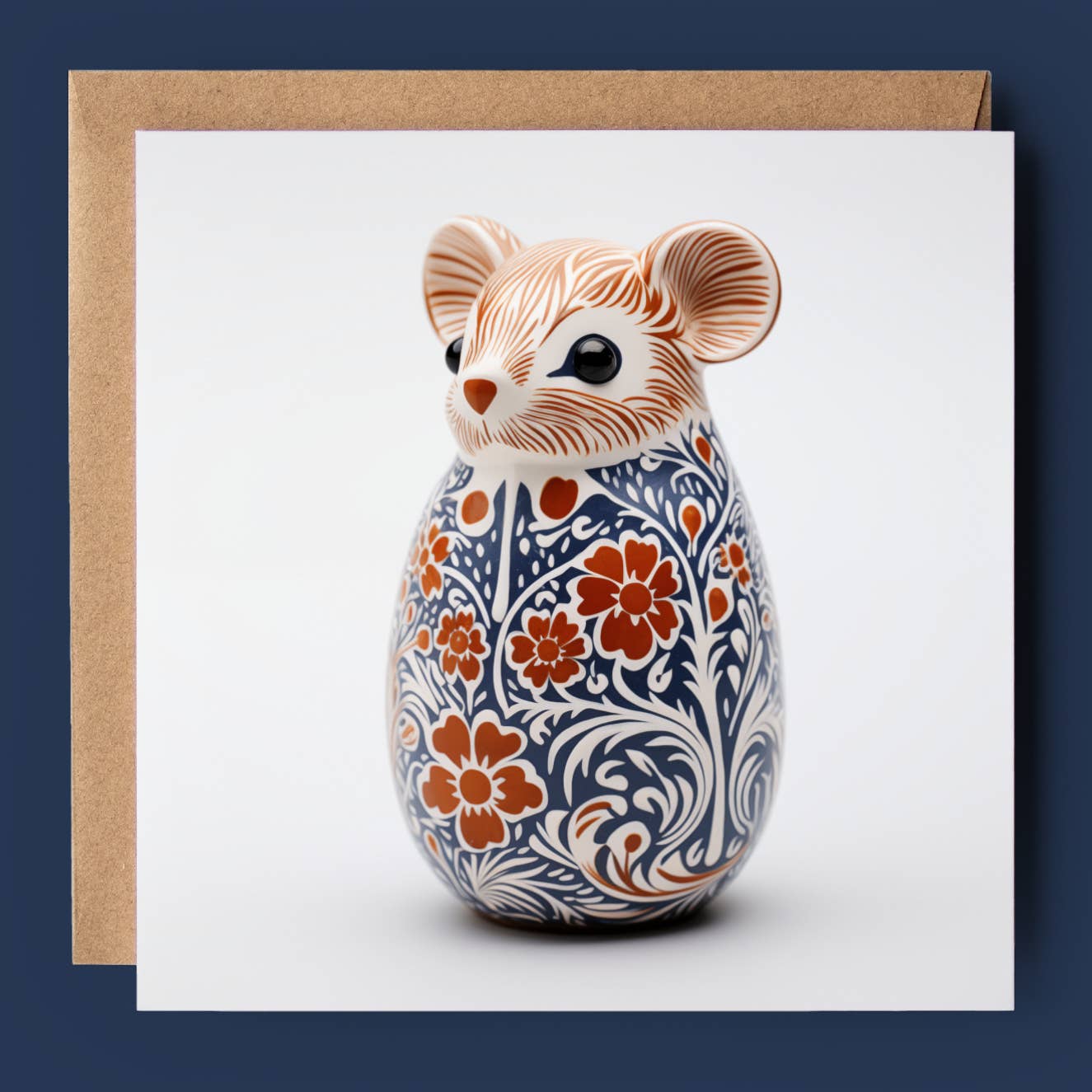 Good Post Day – Großhandel Grußkarten für den Alltag – Matroschka-Maus 2 - 2D gedruckte Karte1