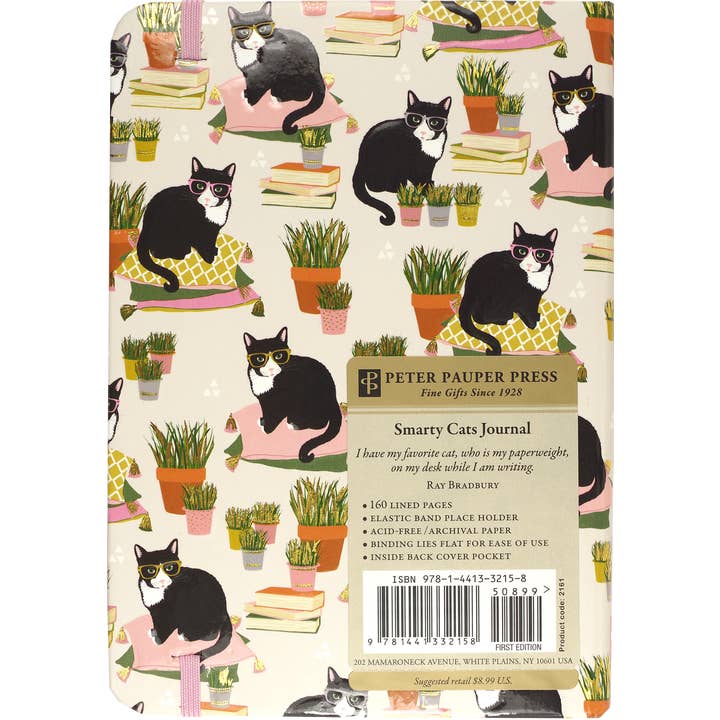 Peter Pauper Press - Wholesale Journal/Diary - Smarty Cats Journal2