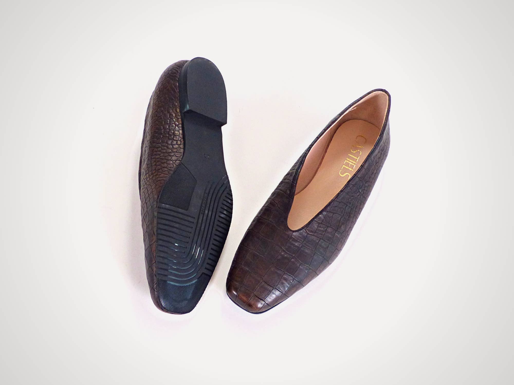 Castiels - Wholesale Flats - Women's - Grace Cocco Chestnut1