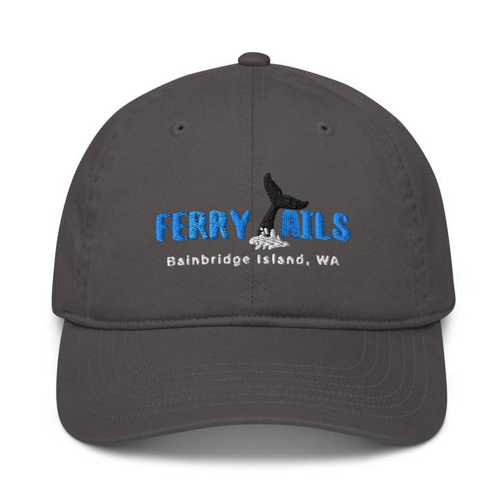 Ferry Tails Embroidered Organic Baseball Cap for wholesale by melissa anne COLORS