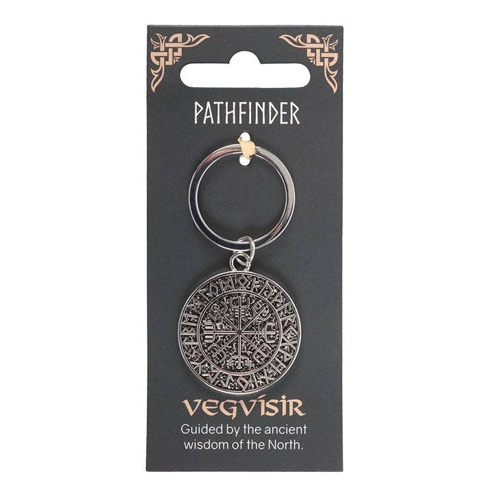 Something Different Wholesale - Wholesale Keychain - Men's - Pathfinder Vegvisir Viking Keyring1