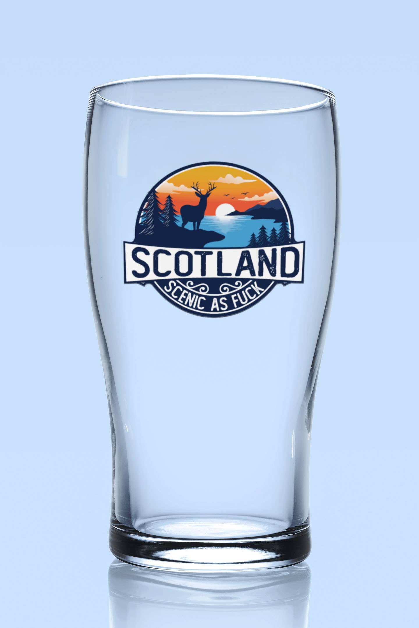 Brave Scottish Gifts - Vente Verre/chope à bière - Verre à pinte écossaise11