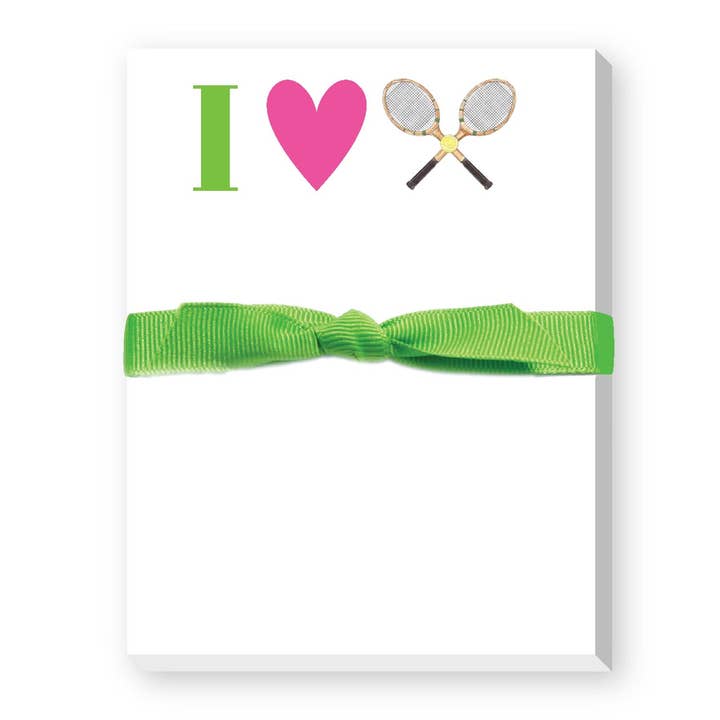Donovan Designs - Wholesale Notepad - I LOVE PICKLEBALL, GOLF, TENNIS, PADDLE MINI NOTEPADS2