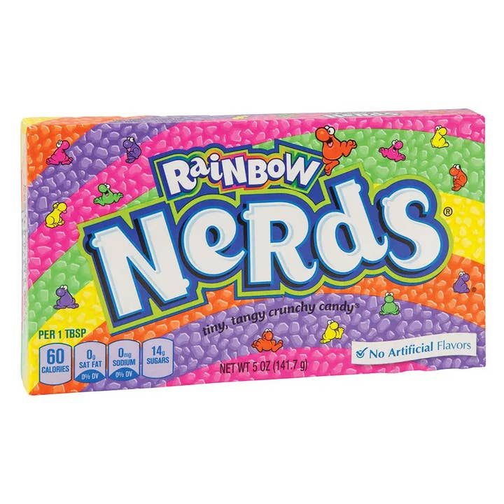 Wonka RAINBOW NERDS THEATRE BOX 12x142g gw for wholesale by Echo Sales America