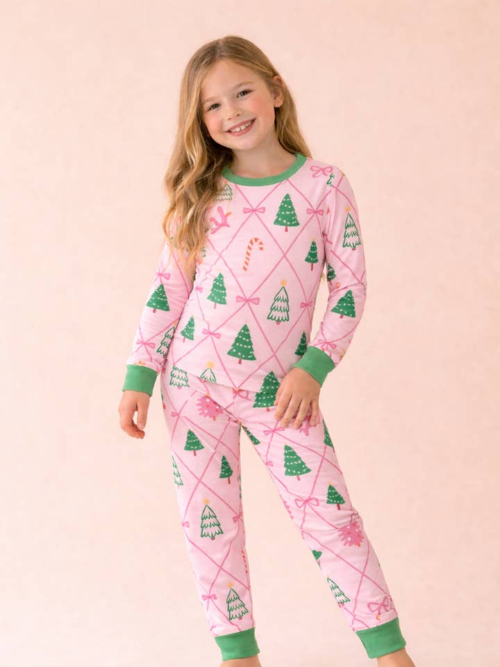 Conjunto de Pijama Definitivo Árbol de Invierno para venta al por mayor de Lark