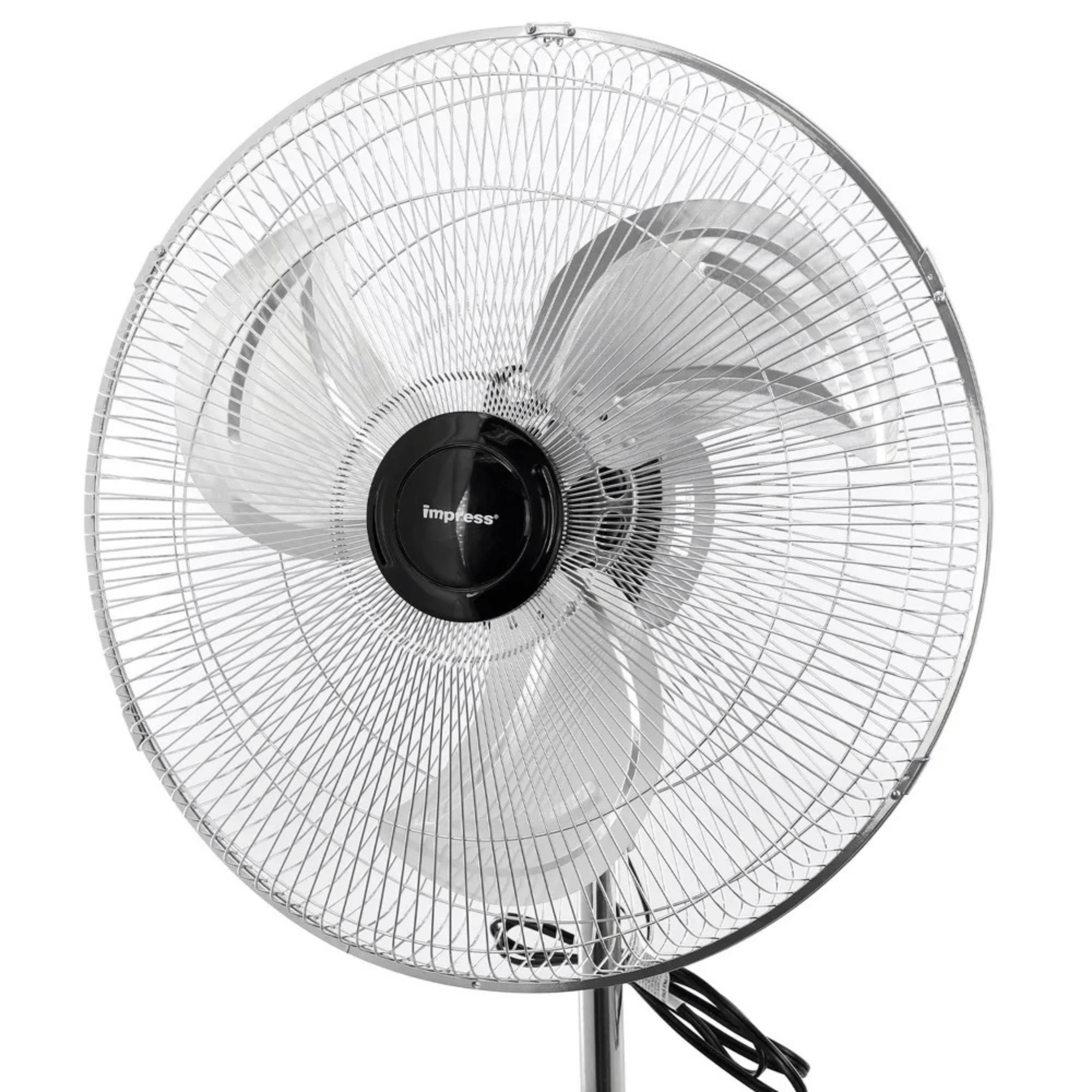 JupiterGear Home - Wholesale Electric Fan - Impress 18-Inch Chrome Hi-Speed Standing Oscillating Fan1