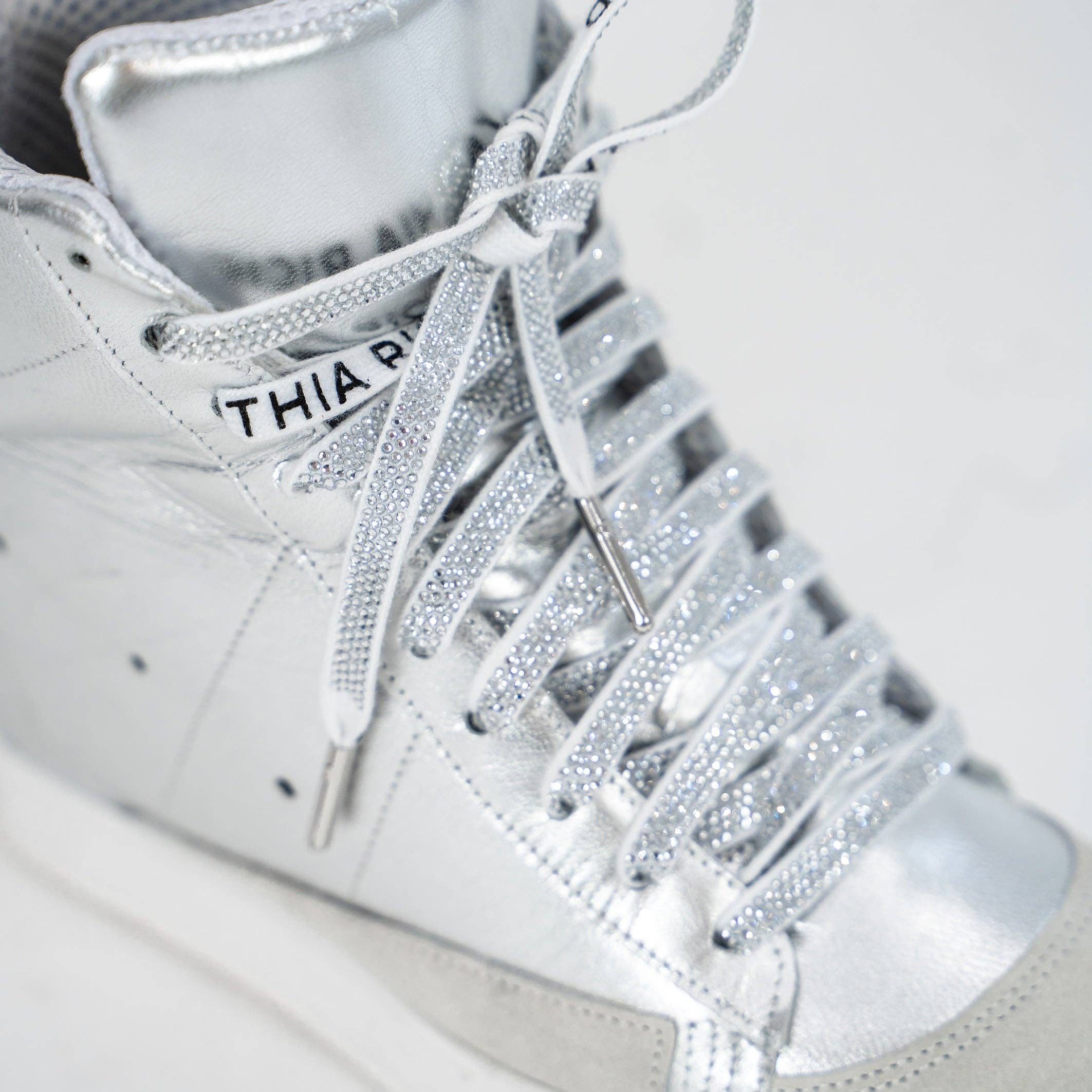 Cynthia Richard - Wholesale Shoelaces - Women's - Crystal Logo Laces0