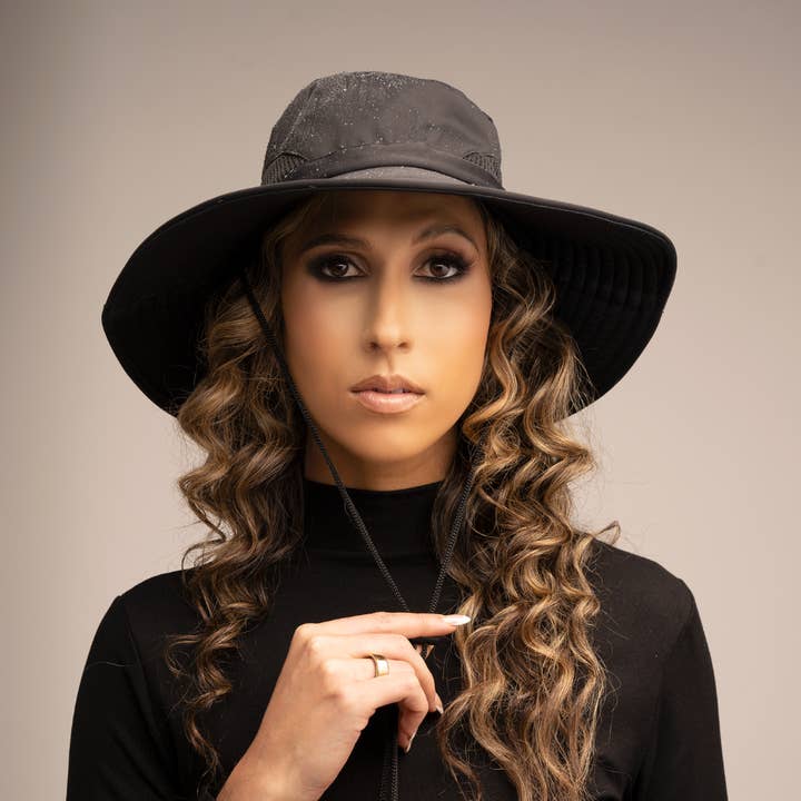 Hairbrella - Wholesale Bucket Hat - Women's - Satin-Lined, Waterproof Sun Hat