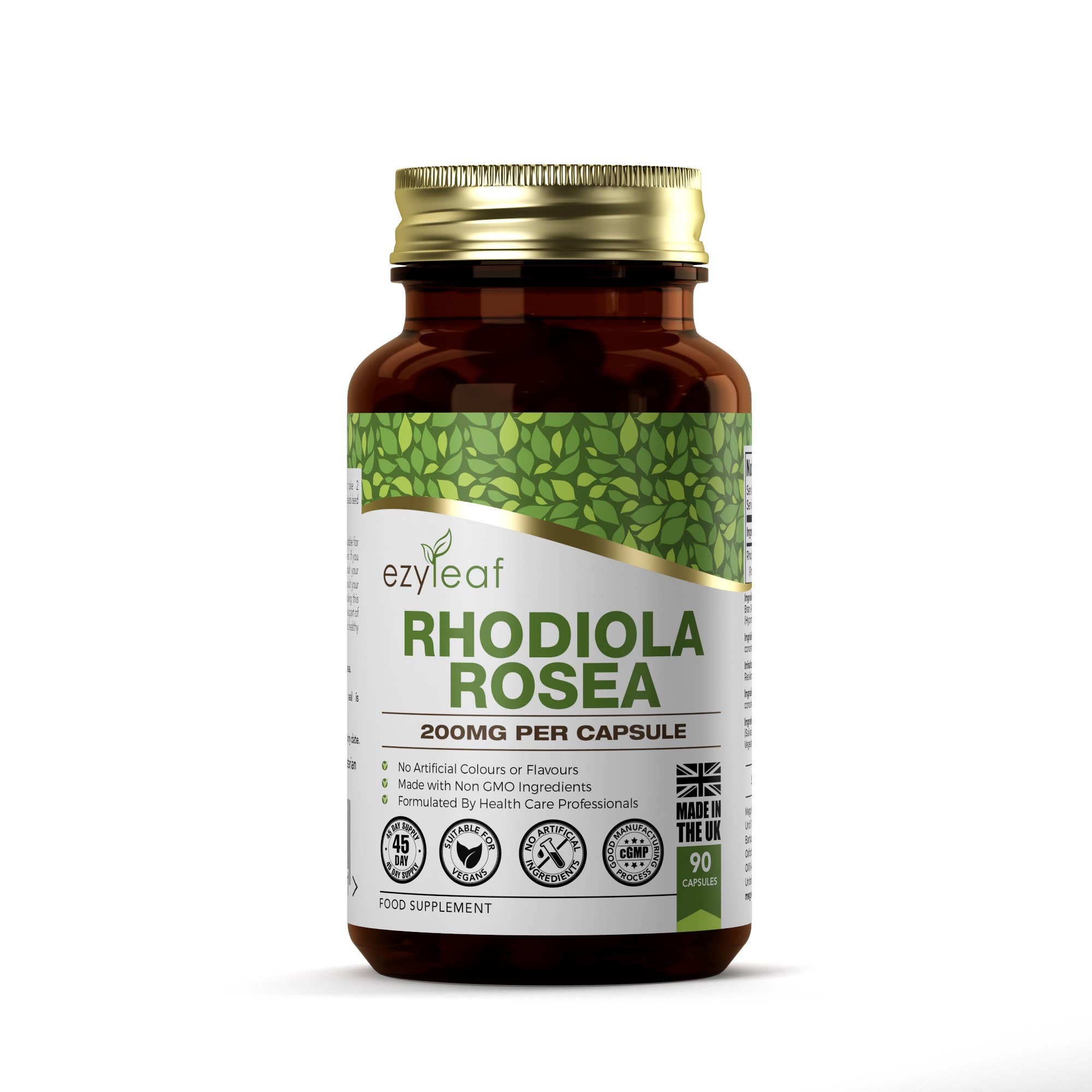 Focus Supplements – wholesale Oral supplement/vitamin – Rhodiola Rosea 200mg 90 Capsules8