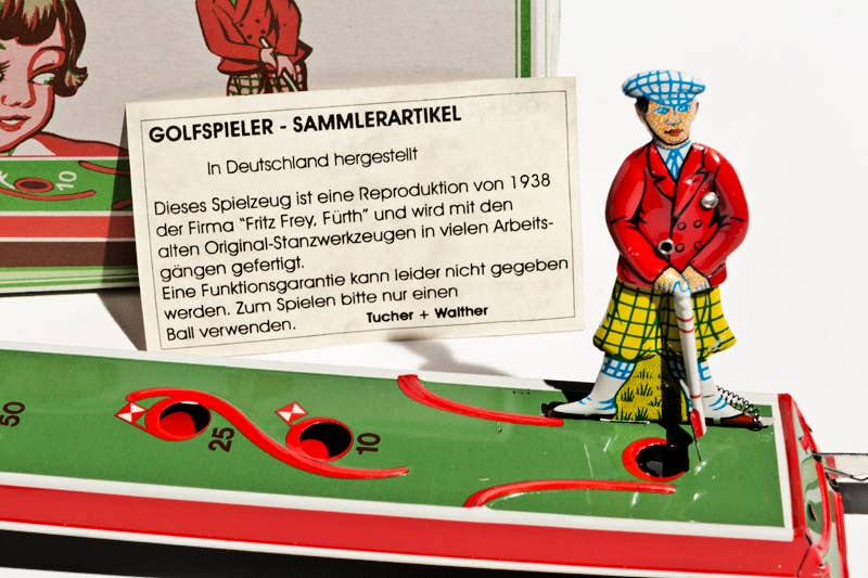 die Blechfabrik e.K. - Wholesale Decorative Tabletop Object - Golfers, made in Germany2