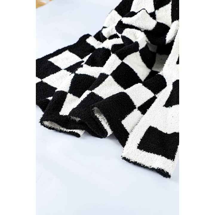 1 the Woman - Wholesale Throw Blanket - Plush Checkered Print Sofa Blanket 50*60inch7