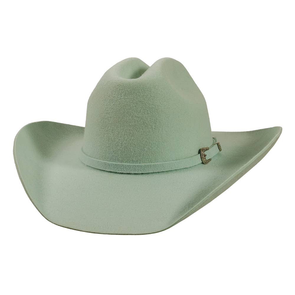 American Hat Makers - Wholesale Cowboy Hat - Unisex - 100% Wool Felt Western Cowboy Hat - Style Cattleman51