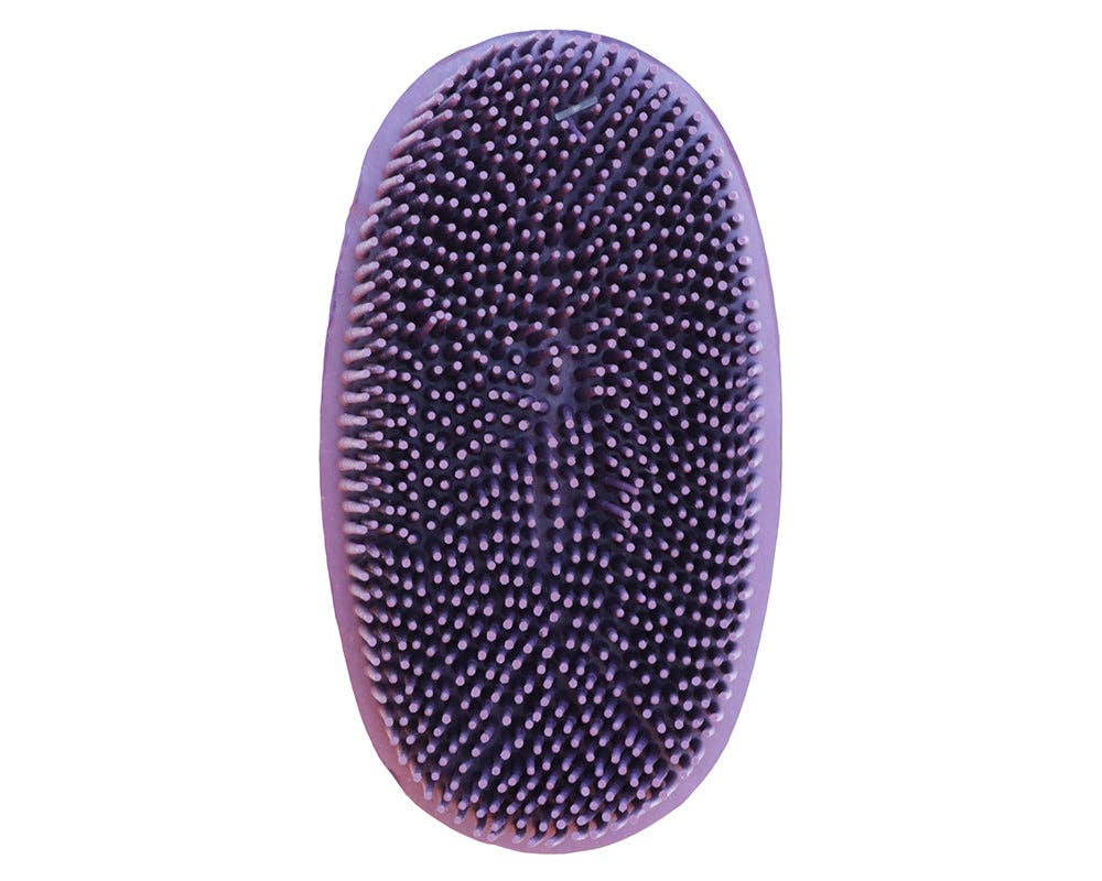 Grewal Equestrian – Großhandel Conditioner/Fellpflege für Pferde – Ovale Gesichtsbürste zum Pflegen und Baden von Haustieren9