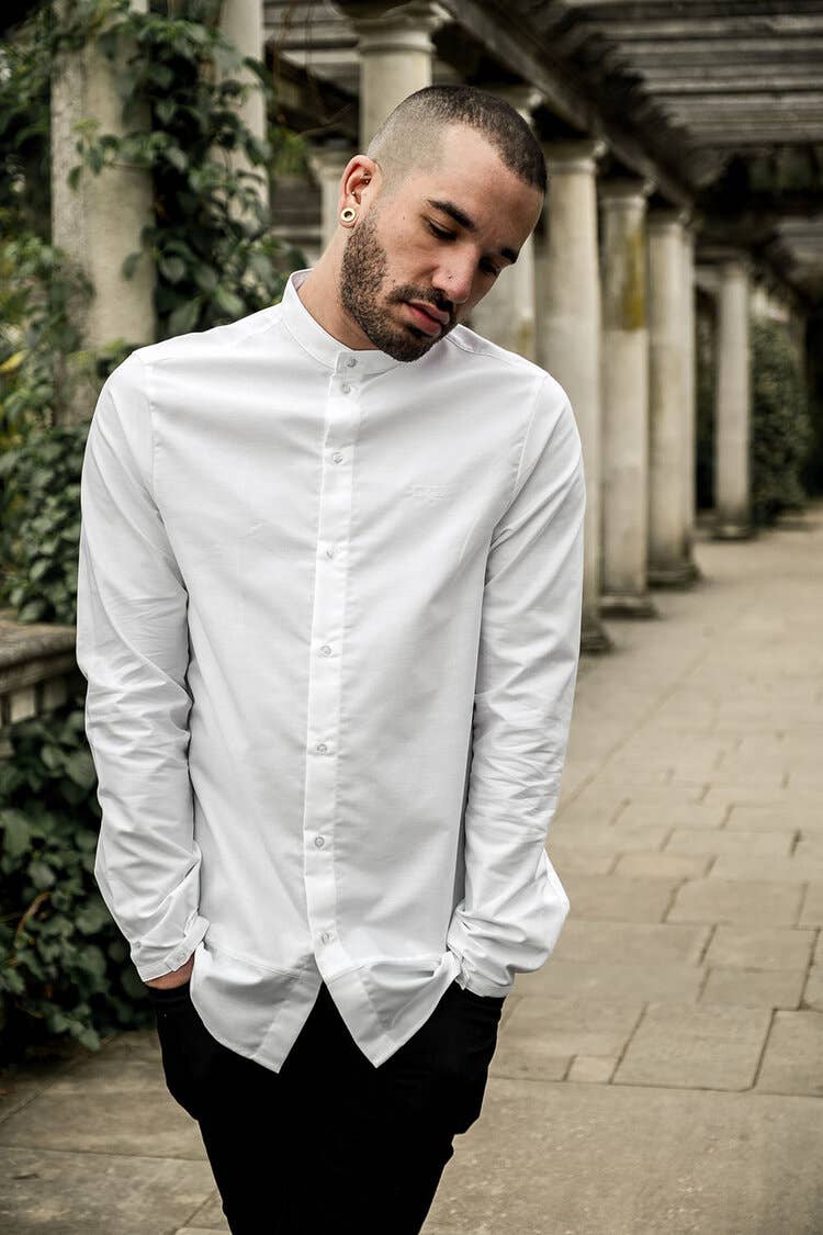 Tymoor - Wholesale Overhemd met knopen - Heren - Opa shirt8