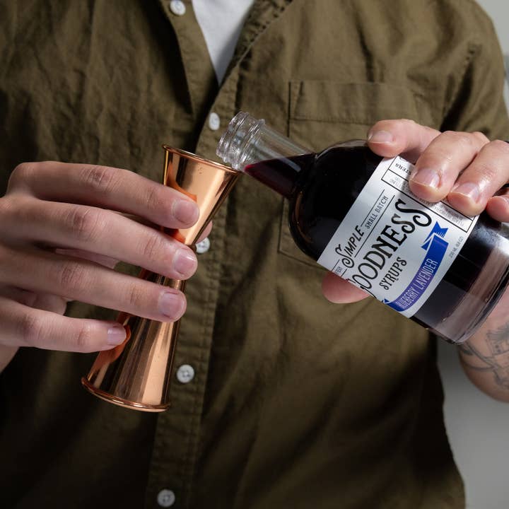 Simple Goodness Sisters – Engroshandel Cocktailmix/sirup – Blåbær lavendelsirup1