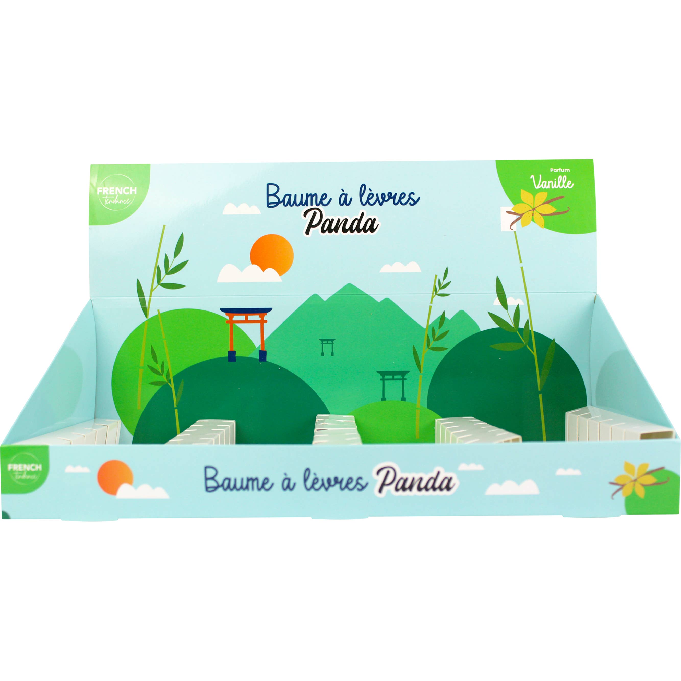 FRENCH TENDANCE - Wholesale Lip Balm - Lip balm 3.3 g - Panda - Vanilla Scent2