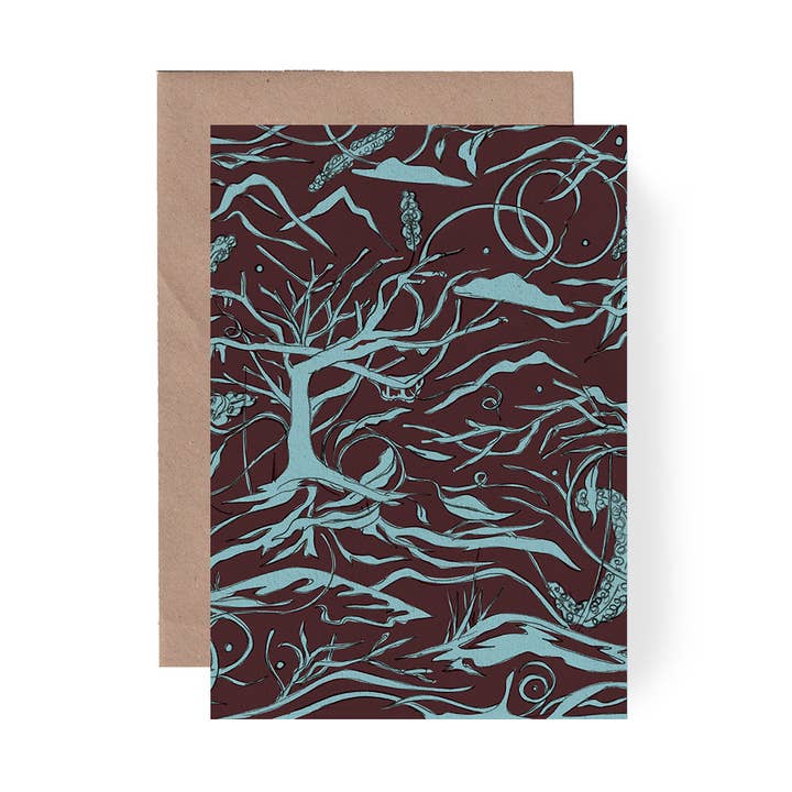 Flower Card | Mother's Day | Just to say | Sympathy card for wholesale by Tomekah George