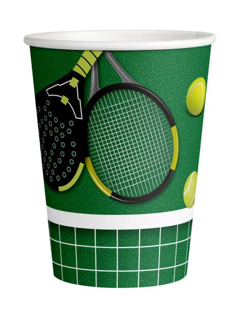 8 Verres Tennis et Padel 250 ML pour la vente par Fiestora