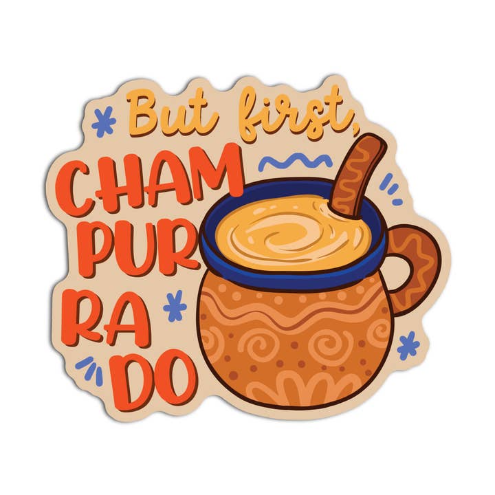 Girls Printing House - Wholesale Sticker - Champurrado Mexican Textured Stickers 0