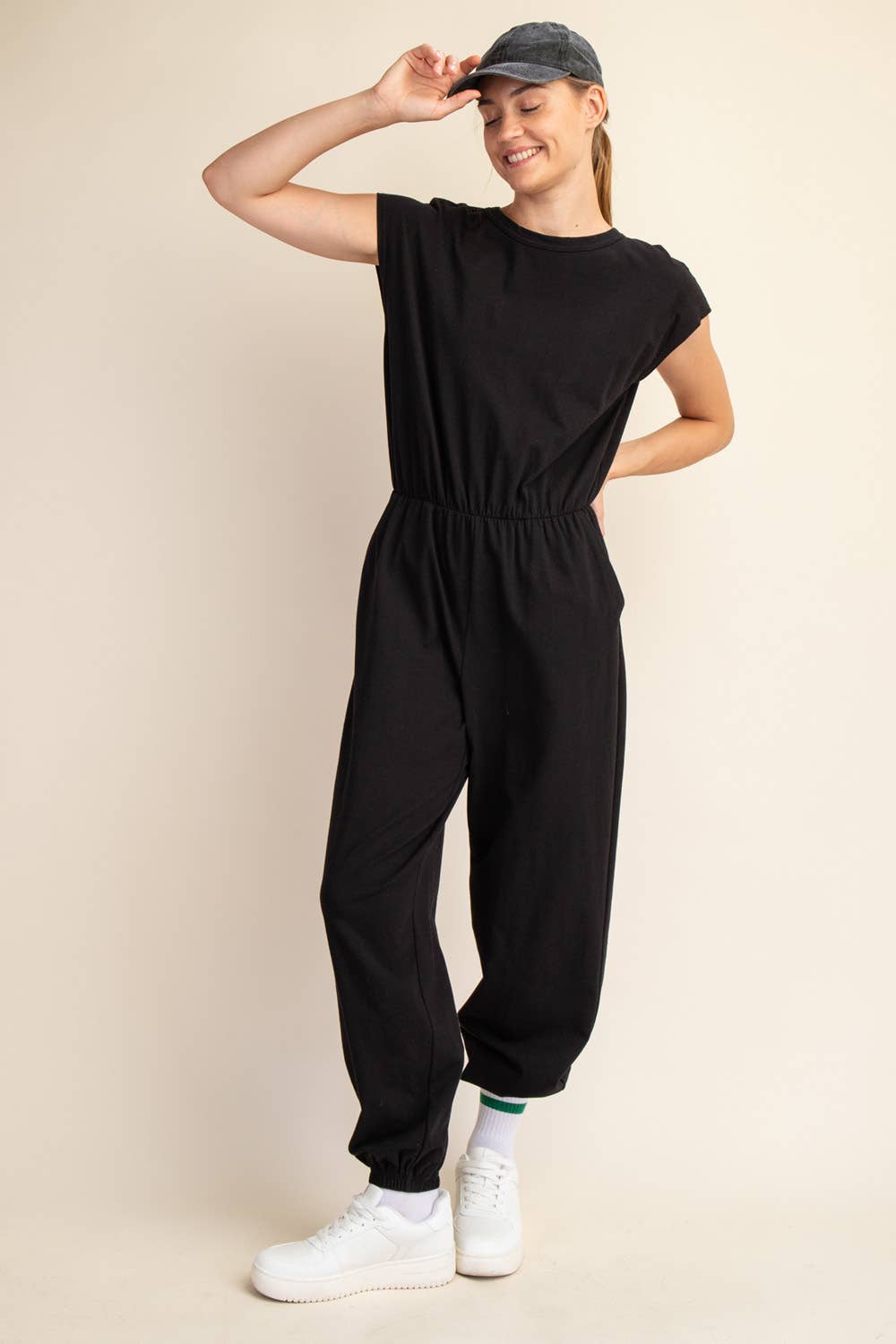 Rae Mode - Wholesale Jumpsuit - Dames - JUMPSUIT VAN LYCRA VAN KATOEN EN OPEN ACHTERKANT16
