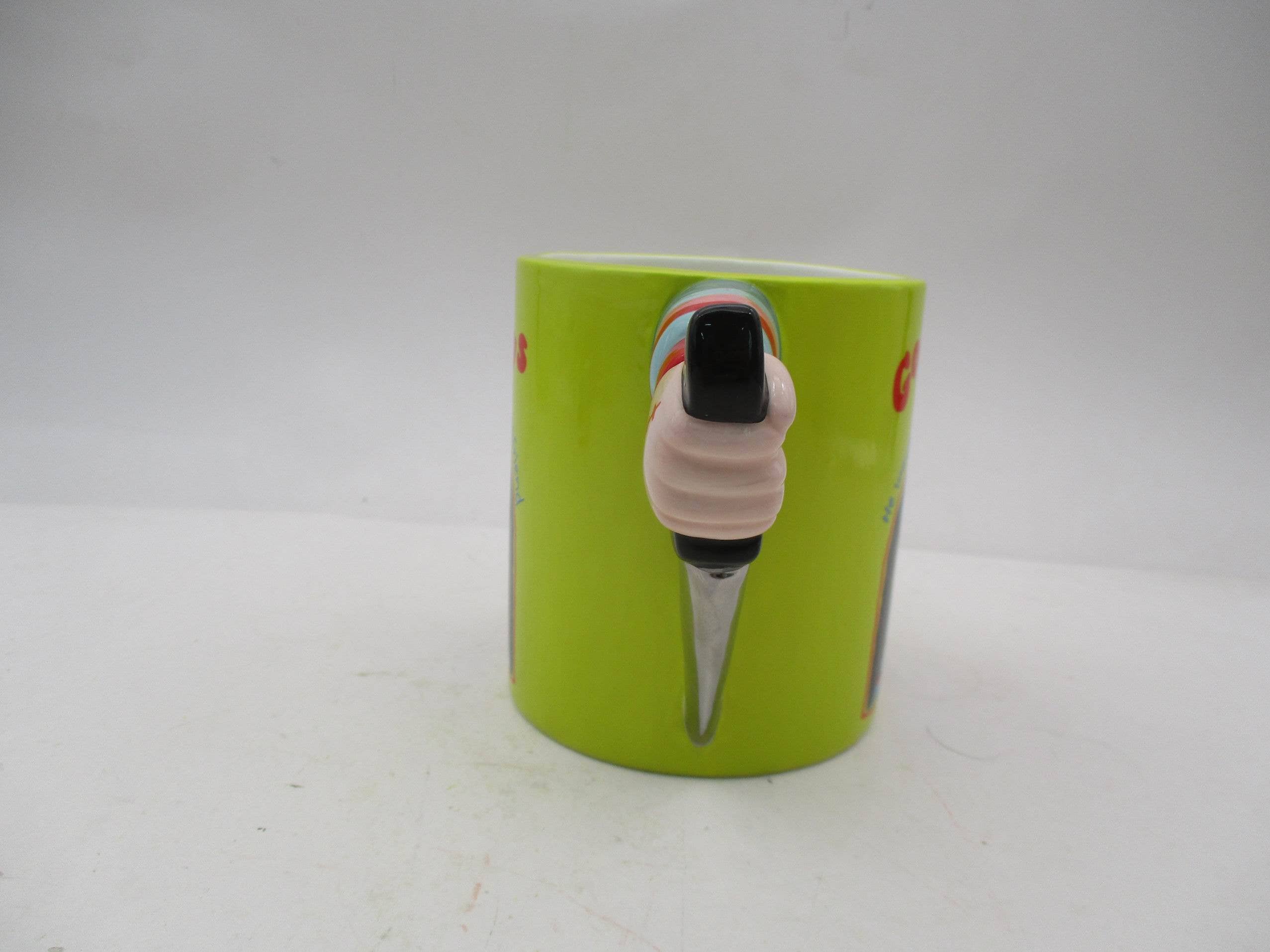 Silver Buffalo - Wholesale Coffee Mug - Chucky 2 Faces Electroplate 20oz Sculpted Handle Ceramic Mug4