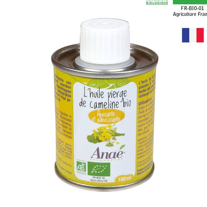 Bio-Kamelinaöl – 100 ml – Anaé für den Großhandel von Ecodis - Grand Beau