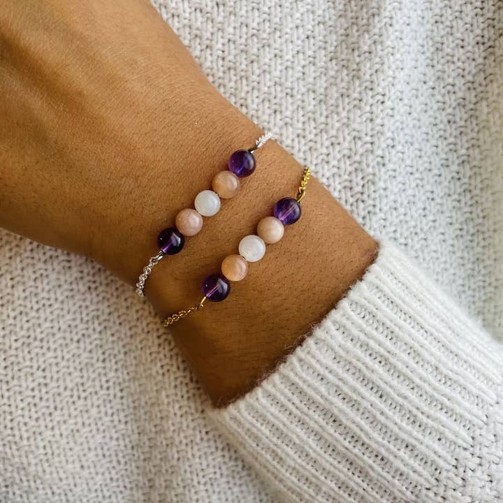 Pentaperle Positivity Bracelet for wholesale by MyMagicStones