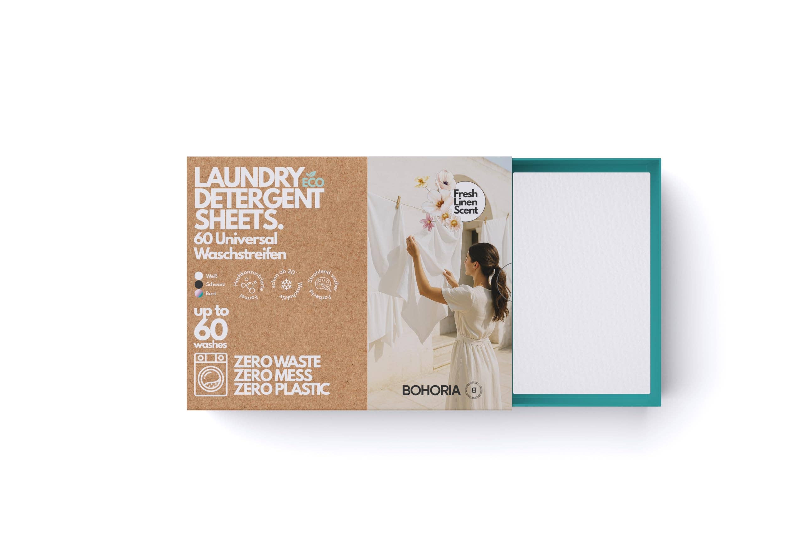 BOHORIA - Wholesale Laundry Detergent Powder/Pods - Laundry Detergent Sheets Fresh Linen1