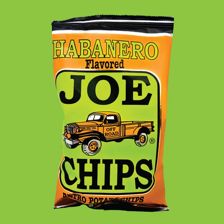 Joe Tea & Joe Chips - Wholesale Chips - Jalapeno/Habanero Pepper Assortment- Kettle Chips(2 oz. Bag)
