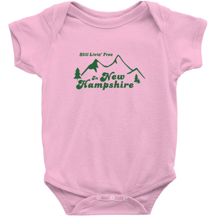 New Hampshire Onesies for wholesale by Homies by Lost Sundays