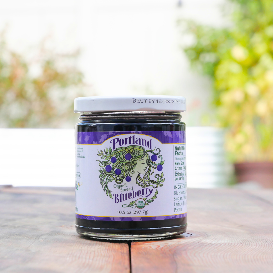 Portlandia Foods - Wholesale Jam/Jelly - Portlandia Organic Spread-Blueberry5