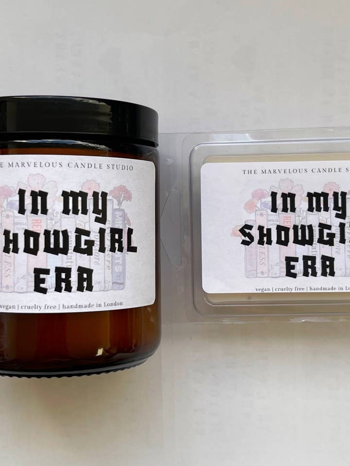 Na Minha Era de Showgirl Vela | Presente de Eras Para Ela por atacado de Marvelous Candle Studio