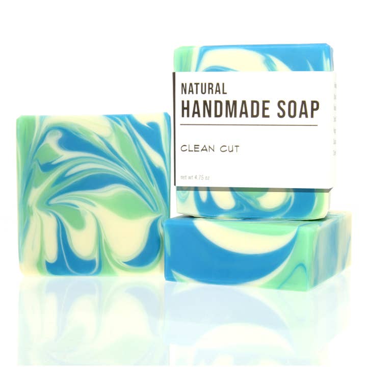 Clean Cut - Handmade Bar Soap - Masculine Scent for wholesale by Cleanse Bath and Body